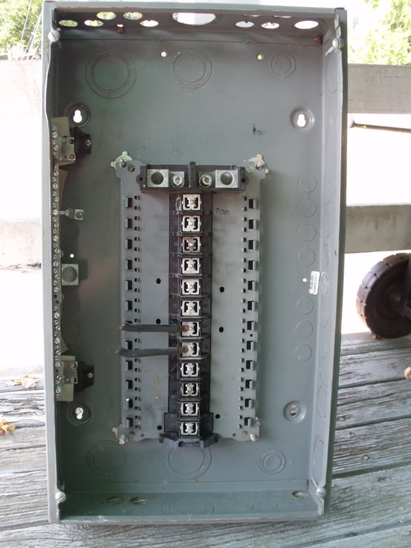 Inside Federal Pacific Electrical Panel in Sherwood Oregon