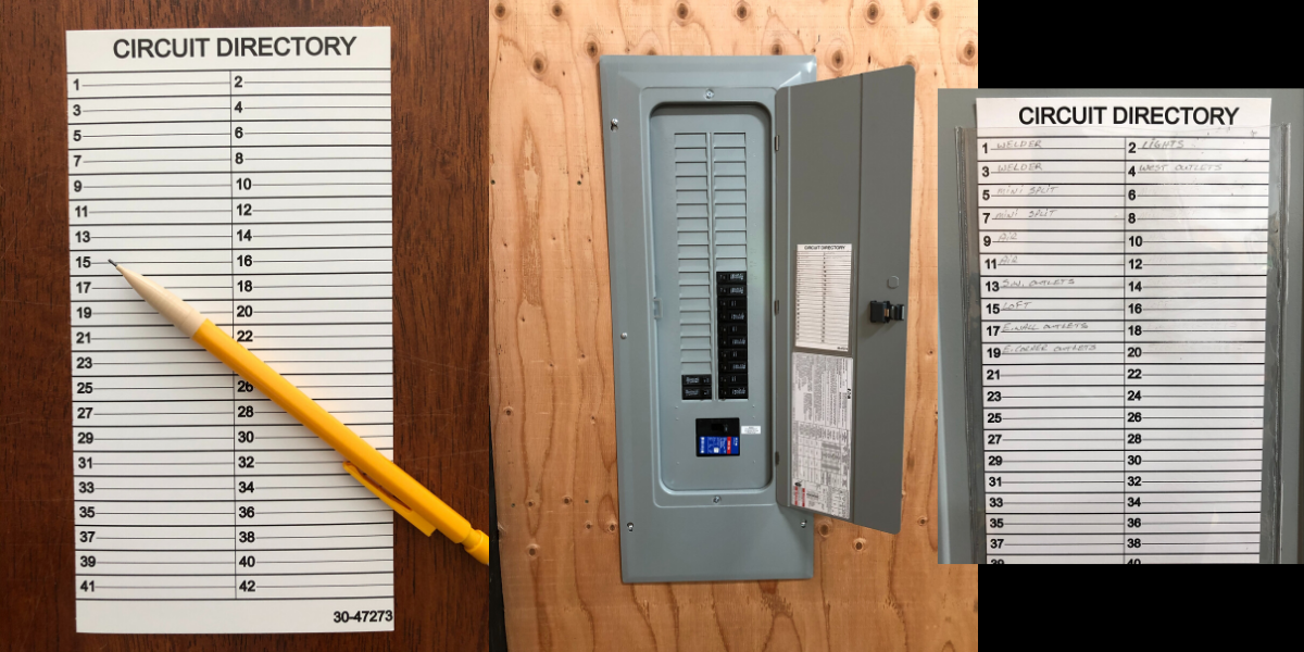 How To Label An Electrical Panel (The Right Way) in Your ...