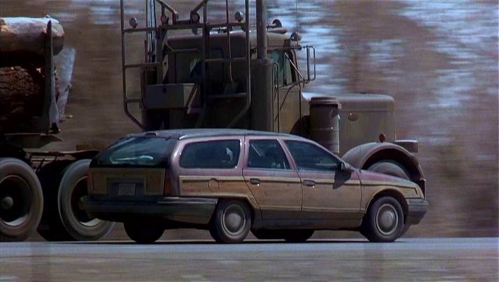 christmas vacation tree on car